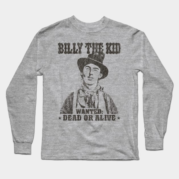 Billy The Kid Long Sleeve T-Shirt by darklordpug